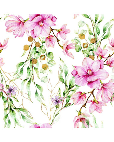 Pastel magnolias 3 fabric