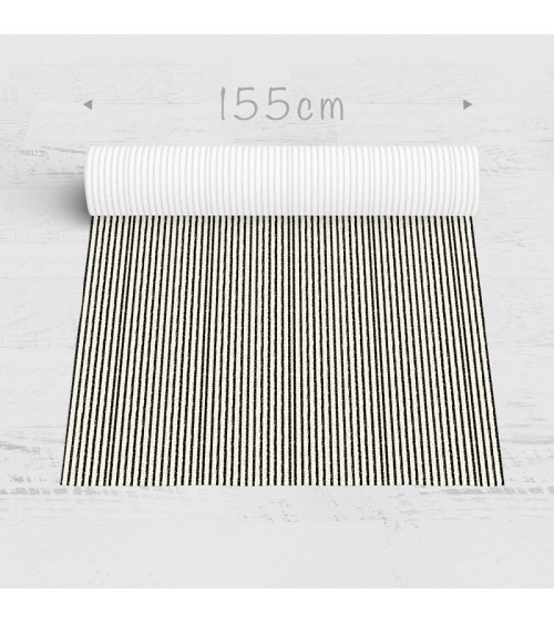 Polyester "Schwarze Streifen"