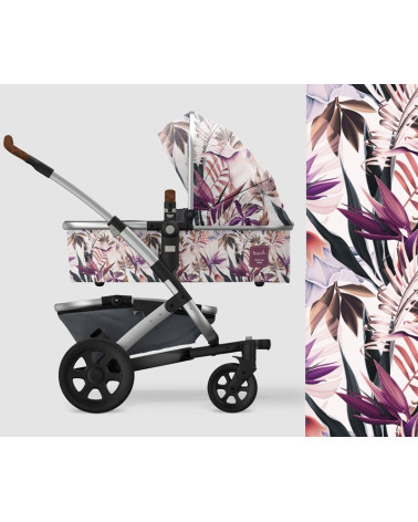 Polyester "Neon Papageien"