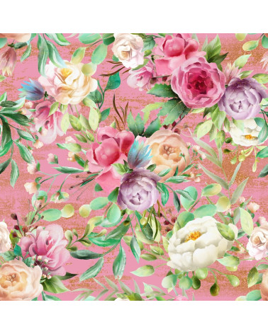 Polyester Colorful flowers 3