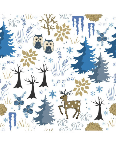 Polyester Ice forest