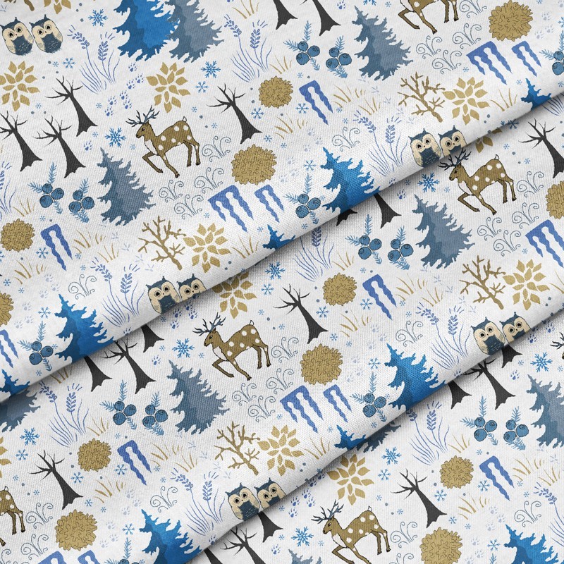 Polyester Ice forest