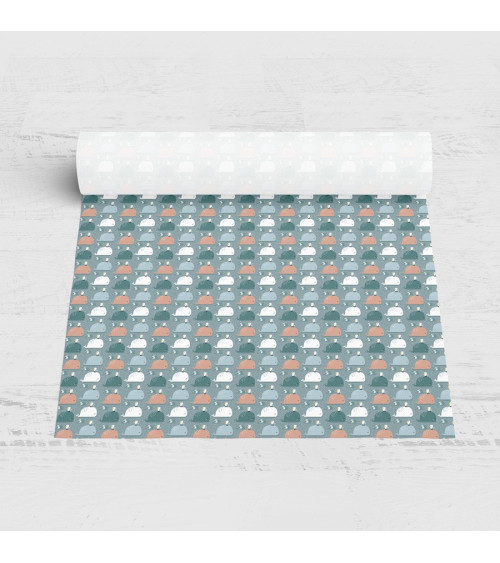 Poliester wieloryb i mewy