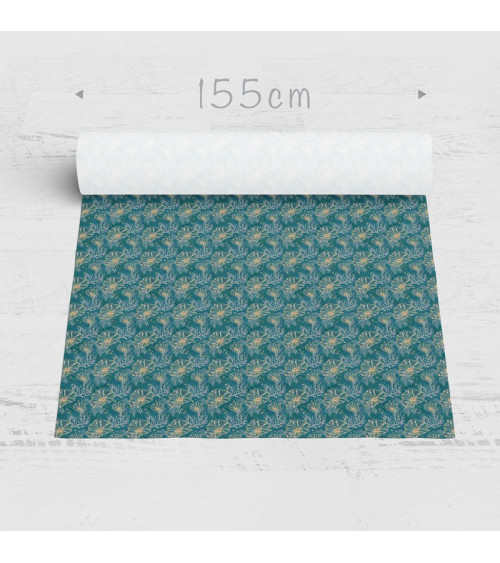 Polyester "Unterwasser Muster"