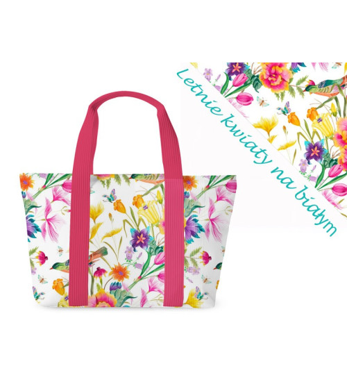 Polyester "Exotische Vögel"