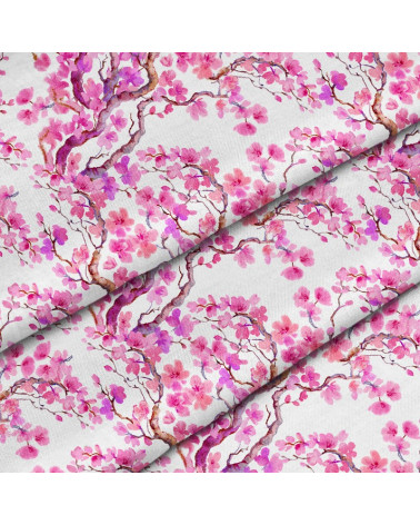 Polyester  Kirschblüten 4